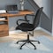 Flash Furniture Black LeatherSoft Office Chair with Black Arms GO-21111B-BK-BK-GG - alternate 6